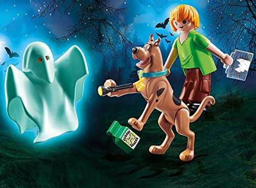 PLAYMOBIL Scooby-Doo! Scooby y Shaggy con fantasma