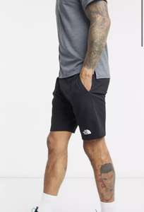 The Nortf Face :: Pantalones cortos negros ligeros de felpa (Tallas XS a XL)