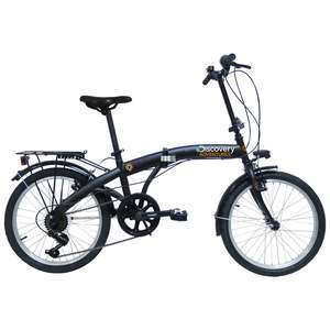 Bicicleta Plegable 20" (50,8cm) con 6 Velocidades y Cuadro de Acero, Speed DISCOVERY ADVENTURES