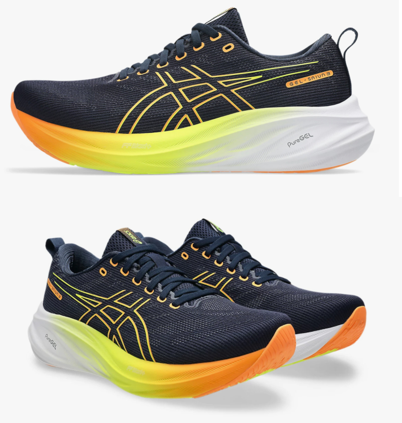 Hombre • Zapatillas • Running Asics GEL-SAIUN 3- Tallas- 41.5, 43.5, 46.5- Recogida