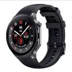 OnePlus Watch 2 Negro Acero, 32 GB, Batería de 100 Horas, Seguimiento de Salud y Bienestar, Diseño de Cristal de Zafiro