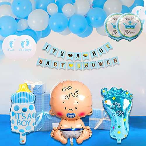 Decoracion Baby Shower Niño/ Niña, Globos Nacido Niño y Pancartas It's a Boy o It´s a Girl, cumples, bautizos, nacimientos.....