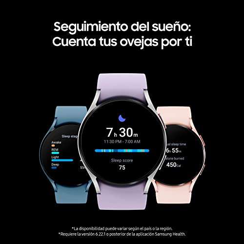 Samsung Galaxy Watch5, Reloj Inteligente, Monitorización de la Salud, Seguimiento Deportivo, LTE, 44 mm,