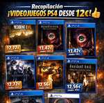Recopilación Videojuegos en Oferta PS4 [ Desde 12€]