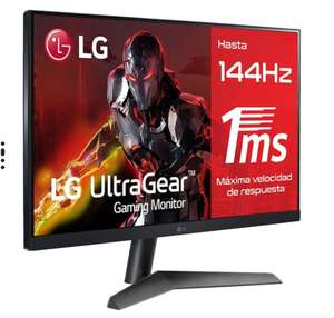 Monitor Gaming LG UltraGear 60,4 cm (23,8") 24GN60R-B 144 Hz Full HD IPS