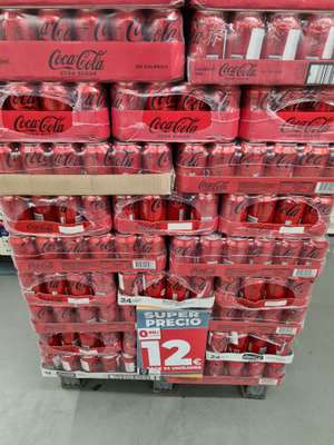 Coca cola zero 24 uds. Dealz Valencia