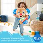 Fisher-Price Ríe y Aprende Perrito grande de juguete con sonidos, canciones y frases, regalo para bebés +18 meses