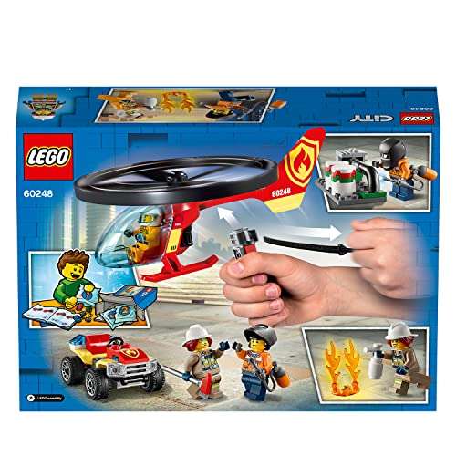 LEGO - City Fire Intervención del Helicóptero de Bomberos