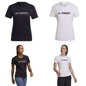Camiseta ADIDAS TERREX | Mujer | 2 colores | Tallas negro de XS a XL y blanco de S a XL