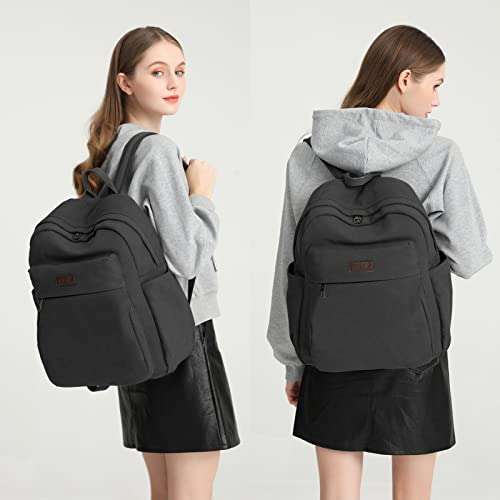 Kono Mochila casual moderna para mujer, mochila ligera para la universidad, bolsa de viaje antirrobo, ideal para viajes y ocio