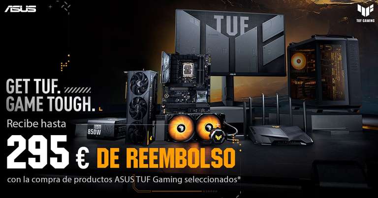 Asus TUF Gaming 1000W 80+ Gold ATX 3.0 - Fuente de alimentación 1000W + REEMBOLSO 50€ = 129,89€ Precio Final