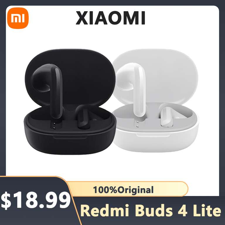 Xiaomi-auriculares Redmi Buds 4 Lite con TWS, cascos con Bluetooth 5,3, IP54