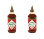 2 x Salsa picante Tabasco Sriracha sabor suave, total 512 ml