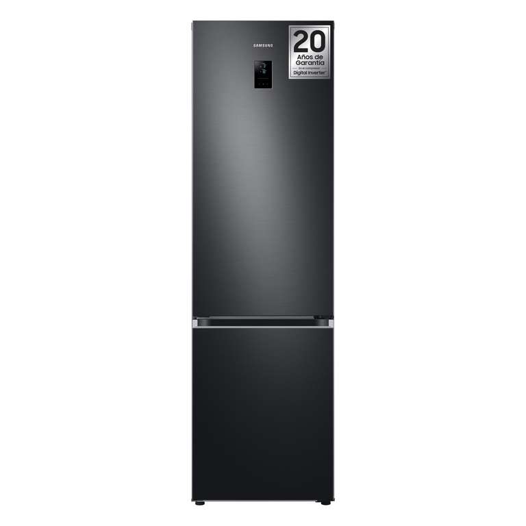 Frigorífico combi - Samsung SMART AI RB38C776CB1/EF, Mono Cooling, 203 cm, 390l, No Frost, Metal Cooling, WiFi