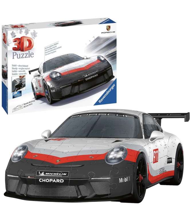 Ravensburger - Puzzle 3D Porsche 911 GT3 Cup