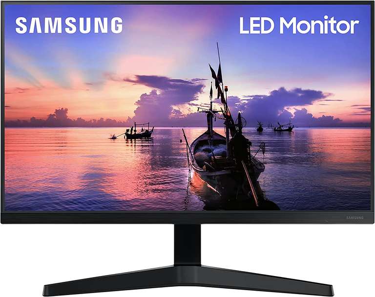 Monitor 24" Samsung LF24T350FHRXEN - Full HD 75Hz, IPS, 5ms, FlickerFree, EyeSaver, FreeSync