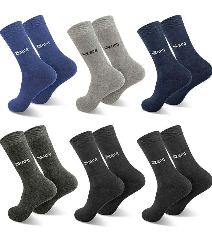 HIKARO. Pack 6 calcetines. Muchas tallas y combinación de colores.