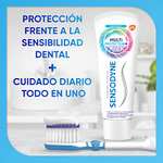 Sensodyne Pasta de dientes Multiprotección, Protección frente a la sensibilidad dental + Cuidado diario, pack de 3x75 ml
