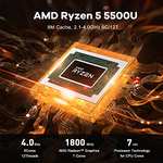 Beelink SER5 Mini PC, AMD Ryzen 5 5500U,16GB RAM/500GB M.2