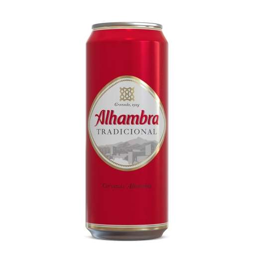 Cerveza Alhambra tradicional lata 50 cl a 0,64€ (1,28€/L)