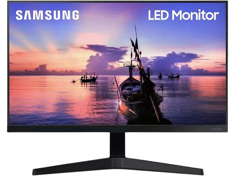 Monitor - Samsung LF24T350FHRXEN, 24a FHD, IPS, 5 ms, 75 Hz, 72% NTSC, AMD FreeSync, Negro