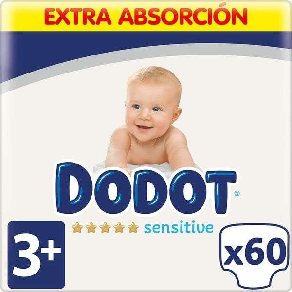 DODOT Sensitive Extra pañales (2×1)