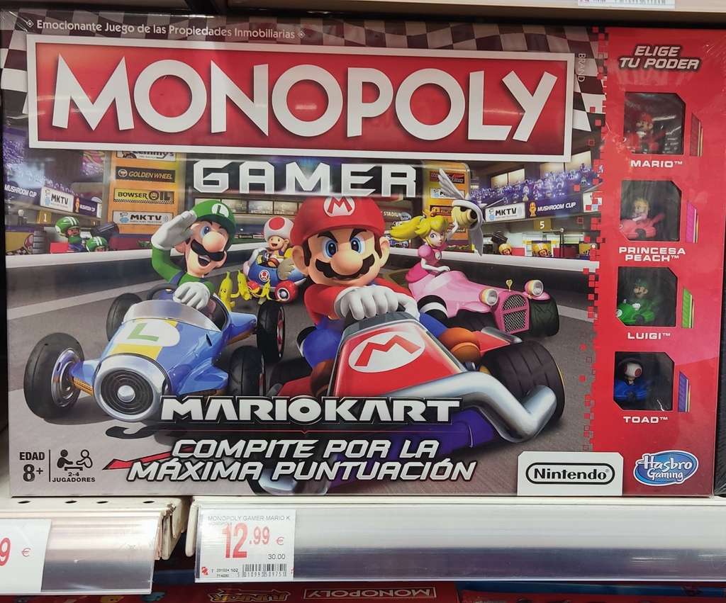 Monopoly Mario Kart à 29,99 €