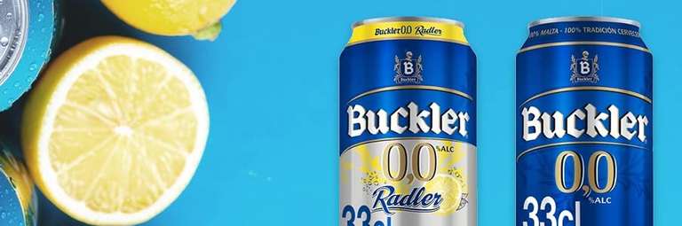 Pack Lata, 24 x 33cl Buckler 0,0 Cerveza Lager Sin Alcohol