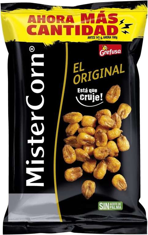 Grefusa Maíz Frito Mistercorn Original - ¡El snack perfecto para cualquier momento del día!