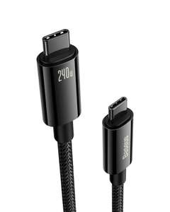 Baseus Cable USB C a USB C 1M 240W Nylon // 2M 9,51€