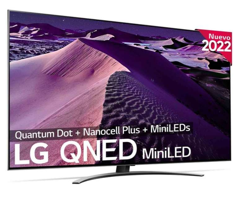 TV LED 189 cm (75'') LG 75QNED876QB 4K SmartTV WebOS 22, HDR Dolby Vision, HDR10, Dolby Atmos
