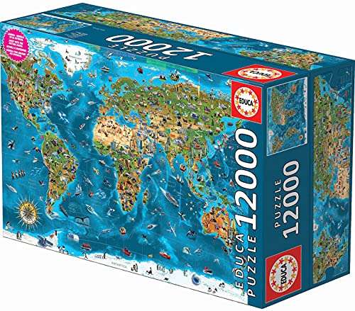 Puzzle XL Educa 12.000 piezas -Maravillas del mundo-