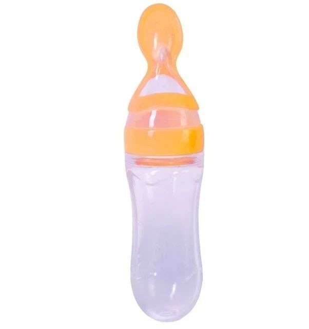 botella con cuchara (varios Colores)