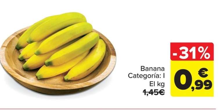 Banana a 0,99€/kg