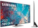 TV QLED 75" - Samsung QE75QN85AATXXC, Neo QLED 4K con IA, Smart TV, HDR10+, Tizen, Plata
