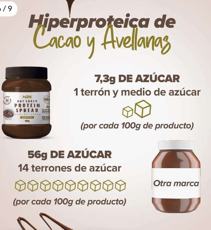 Crema Hiperproteica NutChoco de HSN CACAO
