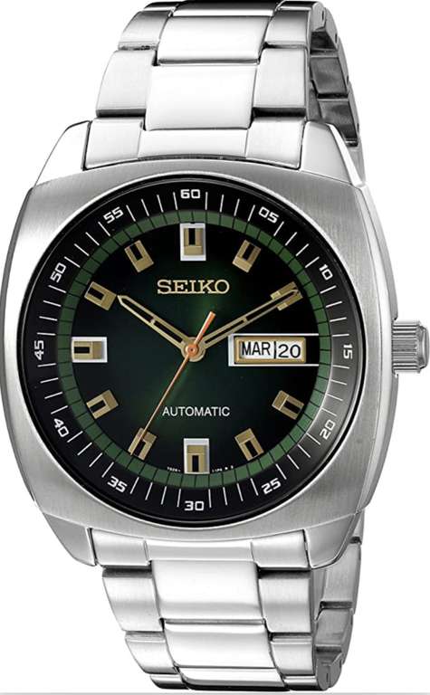 Reloj Automático Seiko Recraft SNKM97 (descuento, envío e importación incluidos)