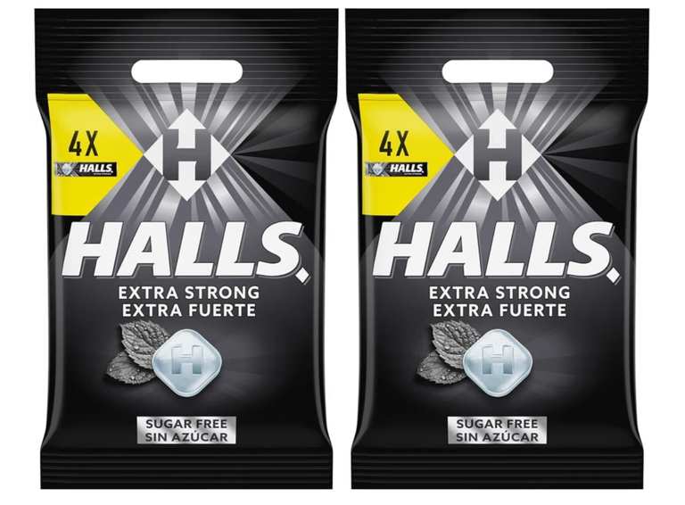 Imagen de 2 X Halls Caramelos Sabor Extra Fu