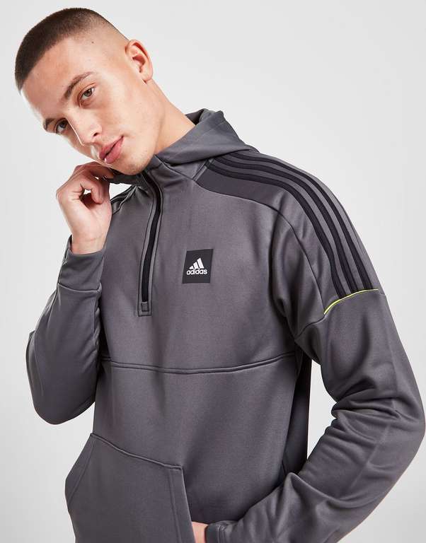 Adidas sudadera con capucha Match 1/2 Zip [ Envio gratis a tienda ]