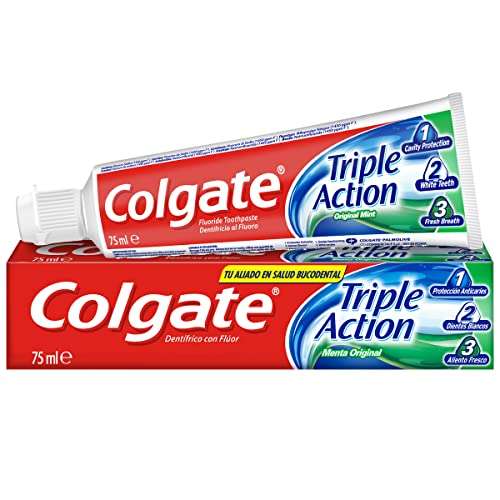 Pasta de dientes Colgate Triple Action (compra mínima recurrente 3 unid)