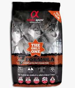 Pienso de calidad para perros Alpha Spirit The Only One 7 Days Adult Perro 12 Kg