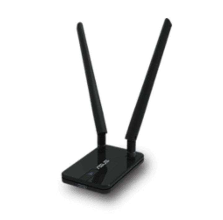 Router inalámbrico - ASUS USB-AC58, Doble banda (2,4 GHz / 5 GHz) 5G Negro