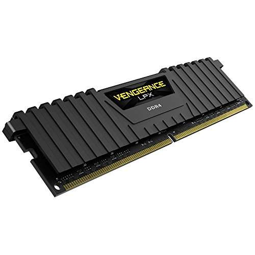Corsair Vengeance LPX - Memoria interna de 16 GB (1 x 16 GB), 2666Mhz, DDR4, Negro