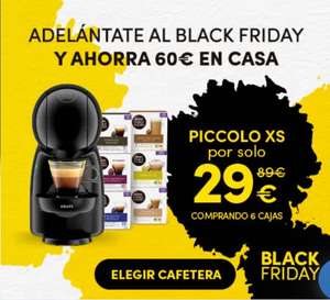 CAFETERA PICCOLO XS (precio comprando 6 cajas de café)