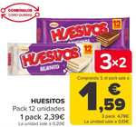 Huesitos 3x2 Carrefour (12 UNIDADES)