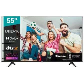 TV LED 139,7 cm (55") Hisense 55A6BG, 4K UHD, Smart TV