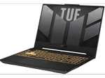Portátil Gaming - ASUS TUF FX507ZC4, 15.6" Full-HD, Intel Core i7-12700H, 16GB RAM, 512GB SSD, GeForce RTX 3050, Sin sistema operativo