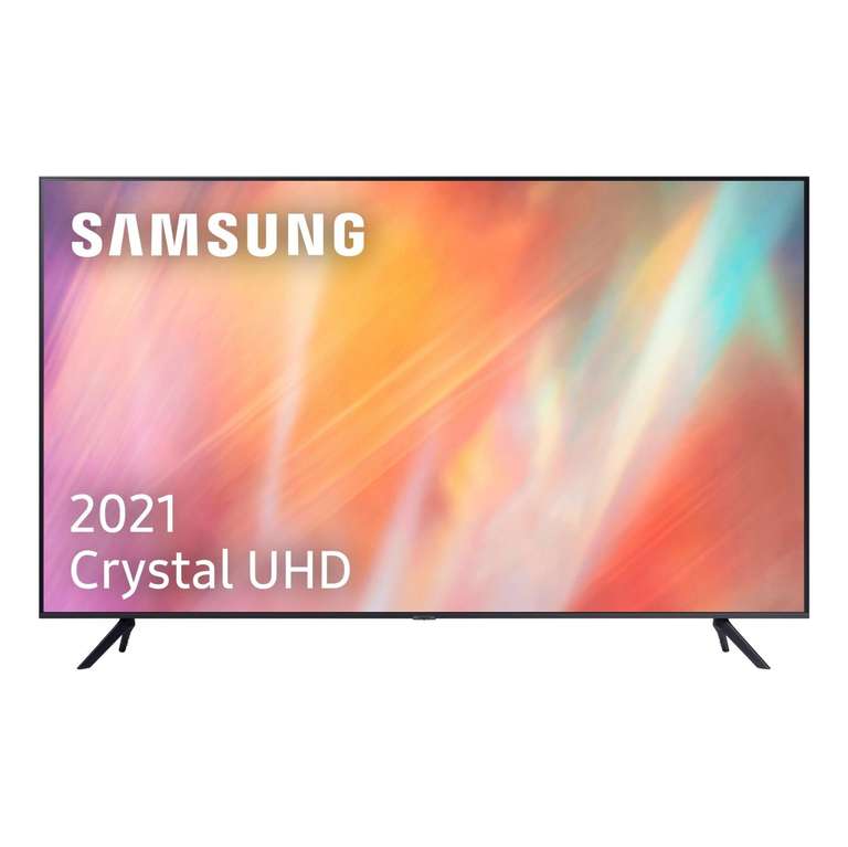 TV 139,7 cm 55" Samsung 55AU7175, 4K UHD + Cupón de 64,35€. Precio gastando cupón 364,65€. Recogida en tienda gratis