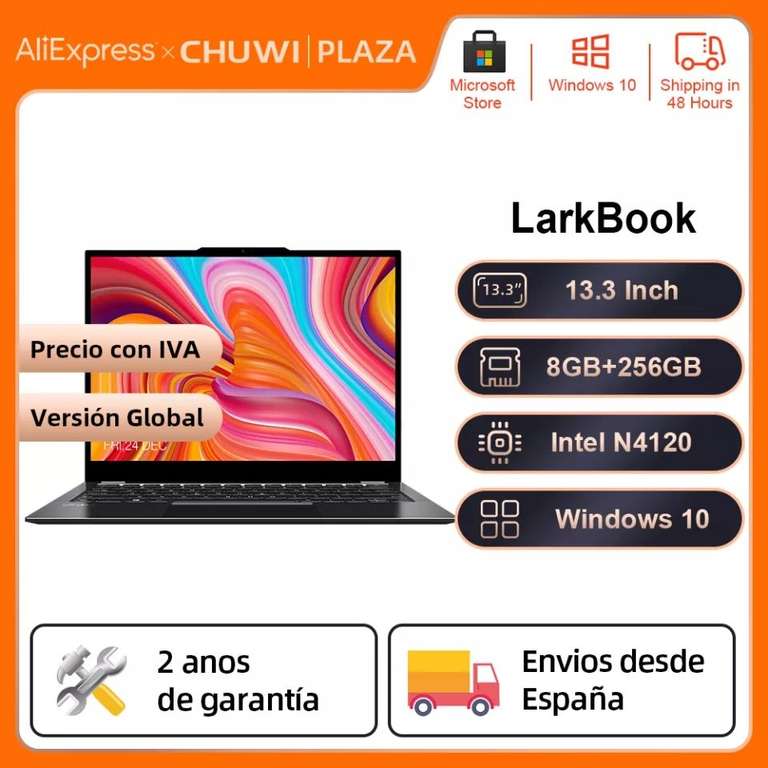 CHUWI LarkBook 13'3" IPS FULLHD 256GB