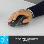 Logitech MX Master 2S Bluetooth Edition Wireless Mouse, Multi-Surface, Hyper-Fast Scrolling, Ergonomic, Rechargeable